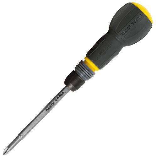 Fastbit True-Grip Screwdriver w/ Phillips & Slotted Bits