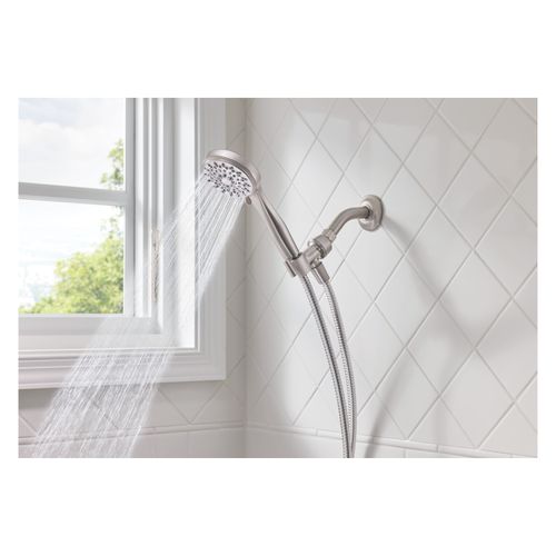 Ignite Spot Resist Brushed Nickel Handheld Shower, 2.5 Gpm 3 Ignite Spot Resist Brushed Nickel Handheld Shower, 2.5 Gpm